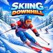 Skiing Downhill